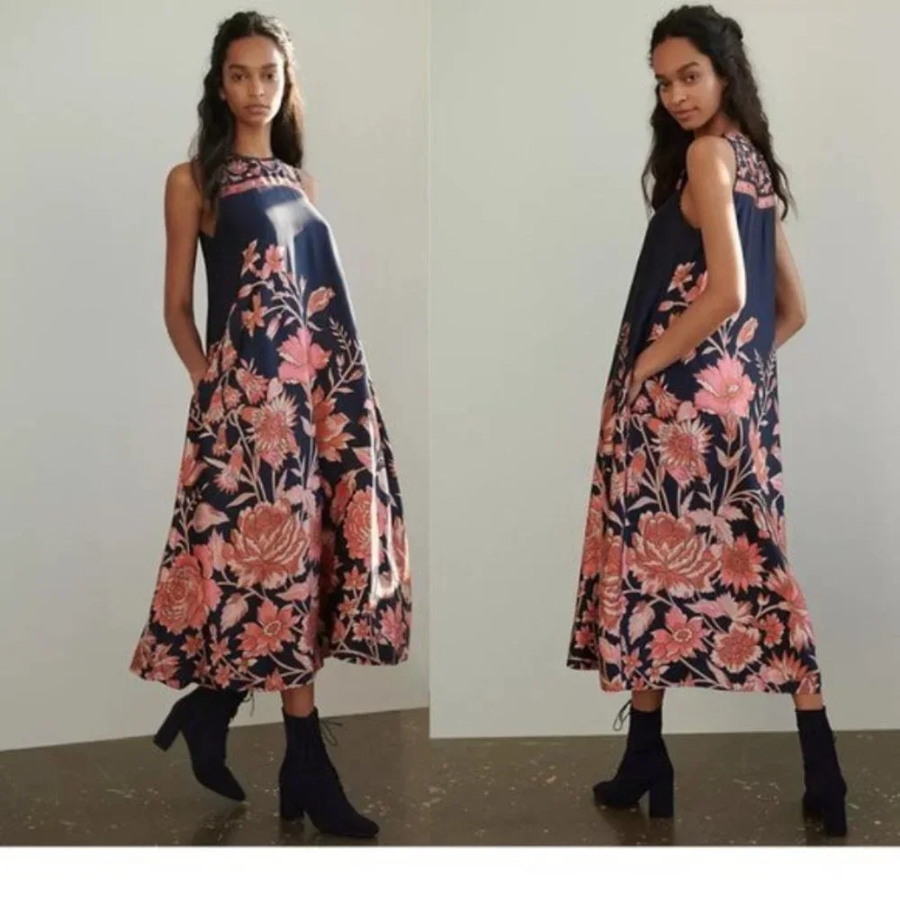 ANTHROPOLOGIE Cynthia Maxi Dress